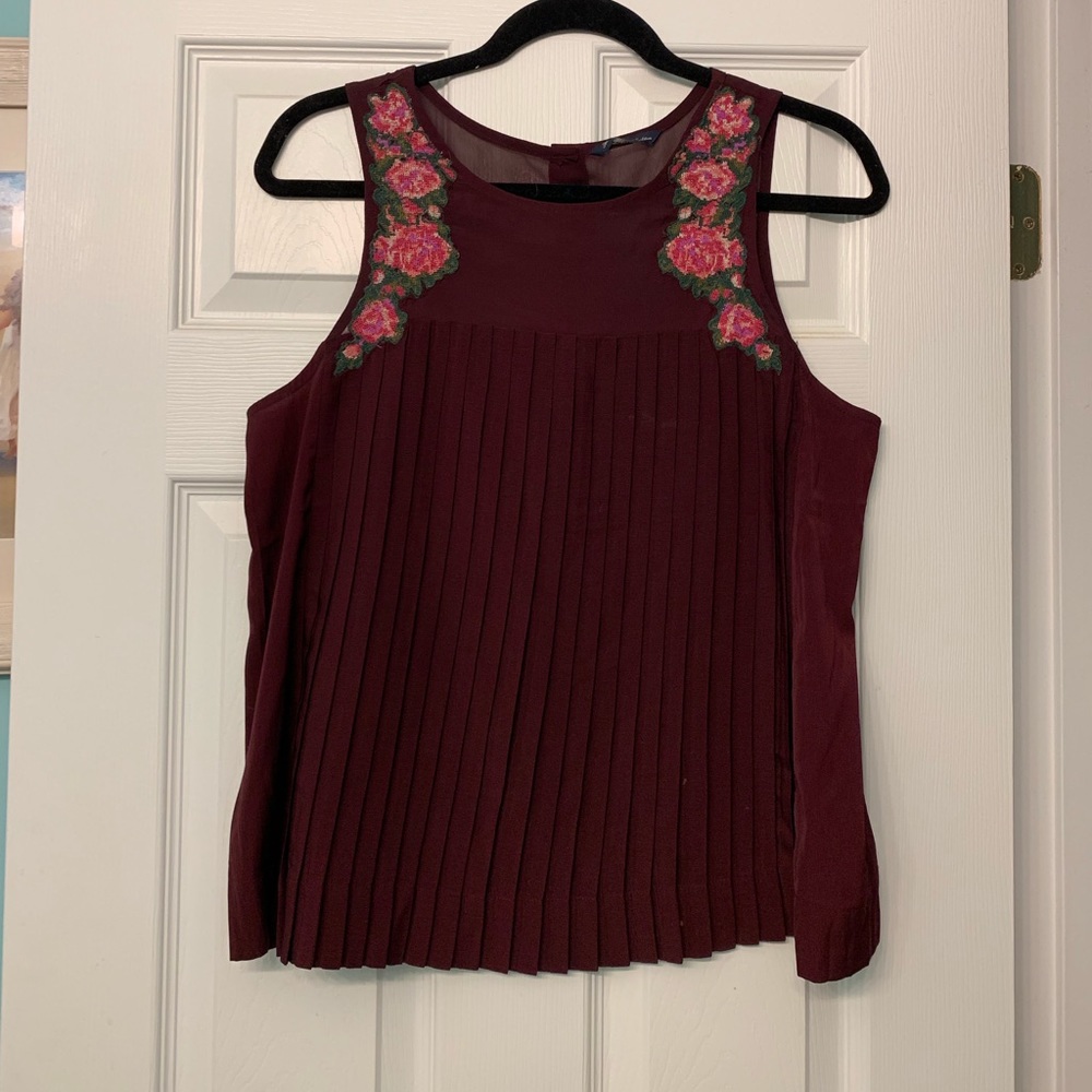 Chiffon tank top
